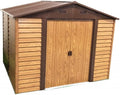 Abri de jardin, 62m2, X-METAL, 278 × 238cm, 127 × 171cm, 215cm, 100kg